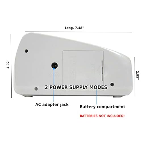 V30 Mini Money Counter Portable Bill Counting Machine, 600pcs/min Banknote Paper Multinational Currency Counting