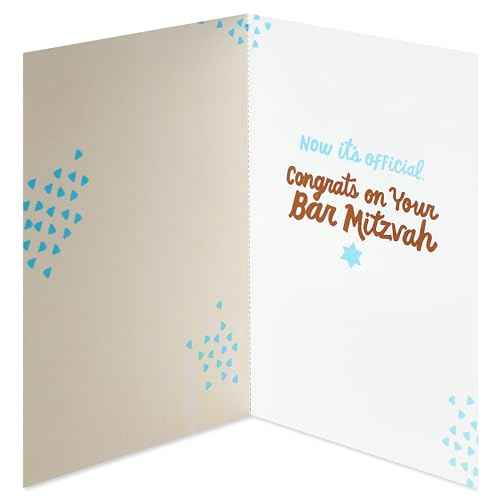American Greetings Bar Mitzvah Card (It's Official)