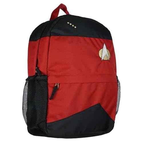 Star Trek Backpack The Next Generation TNG Enterprise Picard Uniform Fleet Badge Laptop Bag