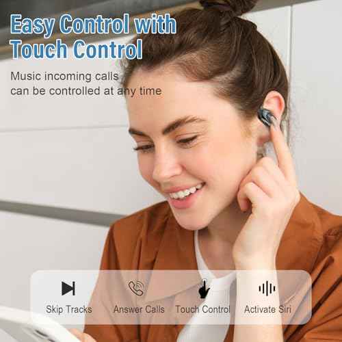 AI Translation Earbuds Real Time, 164 Language Translator Earbuds 3-in-1 Translation Headphones with 7 Translation Modes, 48H Bluetooth 5.4 Open Ear Headphones with Audio and Video Calls, For Business
