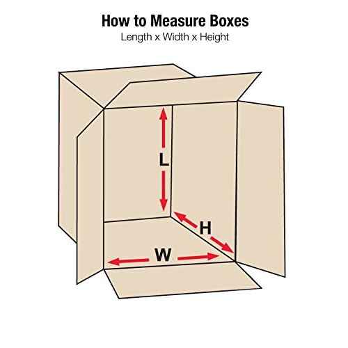 AVIDITI Shipping Boxes Medium 14"L x 10"W x 8"H, 25-Pack | Corrugated Cardboard Box for Packing, Moving and Storage