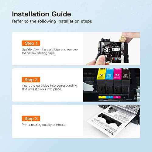 E-Z Ink Remanufactured Ink Cartridge Replacement for Epson 288 288XL T288XL High Yield to use with Expression Home XP-440 XP-446 XP-330 XP-340 XP-430 XP-434 Printer (2 Black)