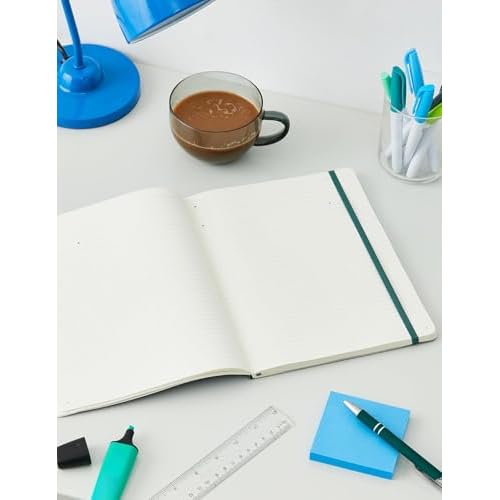 Moleskine PRO Notebook, Soft Cover, XL (7.5" x 9.5") Professional Project Planning, Forest Green, 192 Pages