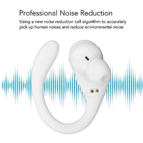 Language Translator Earbuds,Voice Translator Device 144 Languages with Charging Case,Translator Earbuds Noise Reduction Stereo Translation Headphones (White)