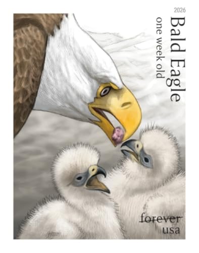 United States Bald Eagle Forever Postage Stamps Sheet of 20 - 2026