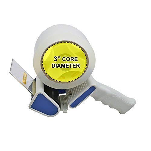 Tape King 2-Pack Handheld Tape Dispenser Gun with 2 Clear 2" Tape Rolls - Packing & Shipping