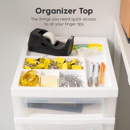 IRIS USA 4-Pack 35 Qt Letter/Legal File Box with Latching Lid – Black (6 Drawer variant)