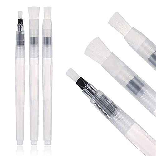 3 PCS Pencil Style Envelope Moistener - Stamp Envelope Moistener Mailing Letter Sealer Envelope Licker for Office Classroom, Clear