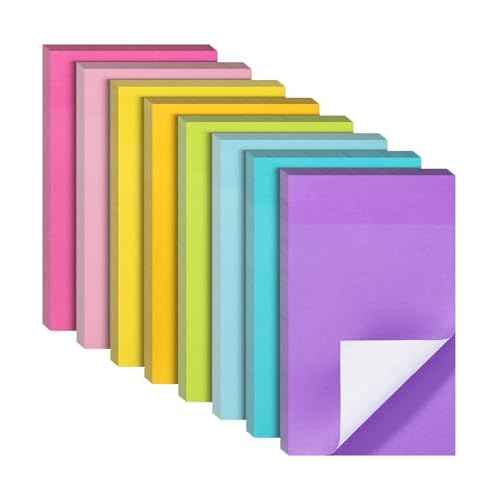 Mr. Pen- Sticky Notes, 3¡±x5¡±, 8 Pads, 640 Sheets, Colorful Large Sticky Notes