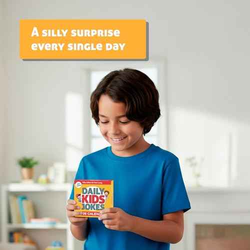 2026 Daily Kids Joke Calendar | Fun Lunchbox Notes For Kids, Tear Off Pages with Daily Puns & Jokes for Children, Lined Backside for Personal Notes, Great Way To Add a Touch of Humor To Your Child's Routine