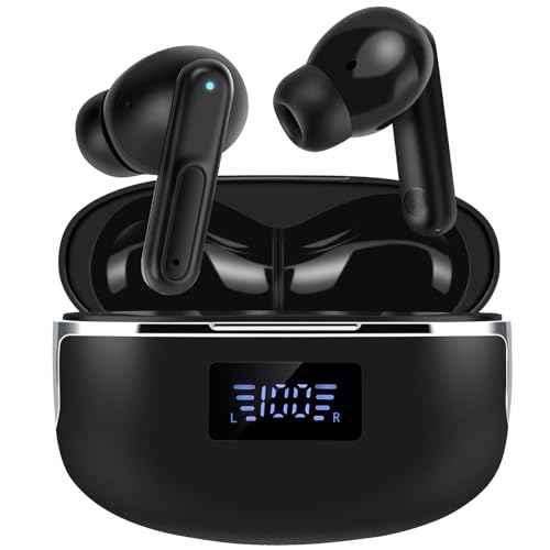 Real Time Language AI Translator Earbuds, Seamless 144 Language Translation with App Support for iOS and Android, Bluetooth 5.3 Connectivity - Audio Translator (Black)