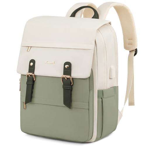 LOVEVOOK Travel Laptop Backpack Purse for Women Fashion Vintage Computer Backpack 15.6 Inch Large Teacher Nurse Backpack Casual Daypack for Business Work College