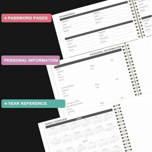 2026-2028 Monthly Planner - 3 Year Monthly Planner 2026-2028, Jan. 2026 - Dec. 2028, 36 Months Calendar with Colorful Tabs & Inner Pocket, 9" x 11"