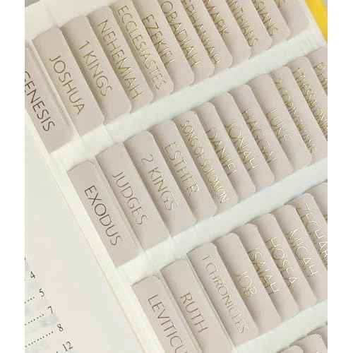 Laminated Bible Tabs for Women and Men,Bible Study Tabs,Bible Study Journaling Supplies,Bible Book Index Tabs