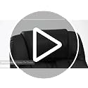 PU Leather Conference Room Chair - Tall Back Guest Chair with Padded Arms, Non-Slip 300 lb Capacity, Black (Wide Seat, 1pc)