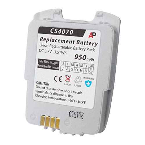 Artisan Power Replacement Battery For Symbol CS4070 Companion Scanner | 950 mAh | Lithium Ion Rechargeable Battery | Made in Japan Cells | Replaces OEM Part 82-97300-02, 82-97300-01 And BTRY-CS40EABH0