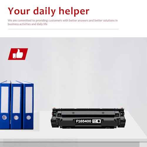 F165400 Black Toner Cartridge (1-Pack) - PINOS Compatible F165400 Cartridge Replacement for Canon F165400 Black Toner Cartridge Work with F165400 Printer