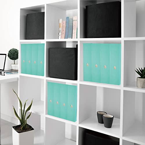 ANSSDO 12-Pack Black Magazine File Holder Storage Organizer Set of 12