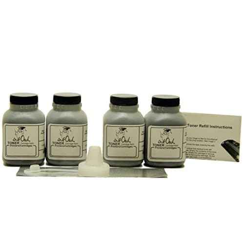 InkOwl Toner Refill Kit Replacement for Brother TN-830, TN-830XL (4-Pack)