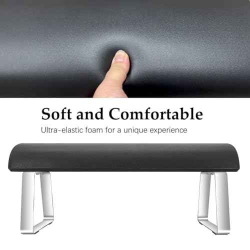 Waterproof Footrest, Upgraded High Elasticity Foot Rest Under Desk Footrest, Ergonomic Foot Rest for Under Desk at Work, Highly Supportive, No Deformation, Black