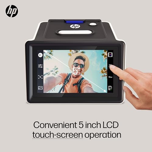 HP Film & Slide Scanner HPFS500 - 13MP Negative and Slide Digitizer with Touchscreen