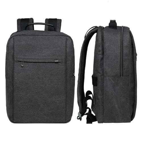 KAUKKO Large Travel Backpack Set -17.8L Multifunctional Backpack with 15.6-Inch Laptop Compartment, Durable Design, 26.6L Waterproof Carry-on Bag, Flight Approved BLACK