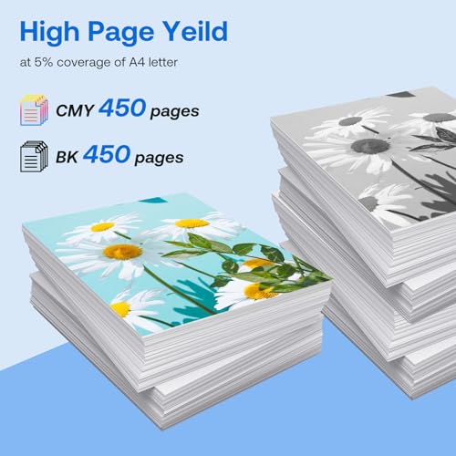 275XL 276 XL Ink Cartridges for Canon Ink 275 and 276 for Canon PG-275 CL-276 Ink Cartridges Compatible for PIXMA TR4720 TS3522 TR4722 TS3500 TS3520 Printers (1 Black, 1 Tricolor)