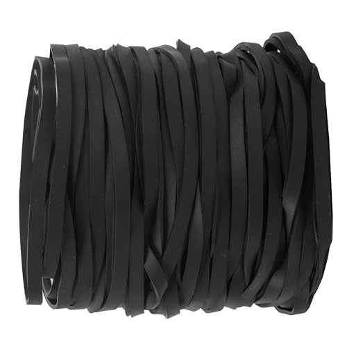 Rubber Bands 70Pcs size#69 Big black rubber band Elastic Band rubber bands office supplies (5.9" x 0.24")