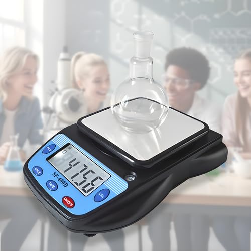 Eosphorus SF-400D Digital Laboratory Balance 0.01g Precision Lab Scale Square