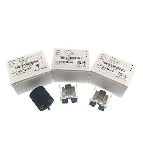 PA03586-0001 PA03586-0002 Scanner 1 X Pickup Pick Roller + 2 X Separation Pad Assembly Compatible with Fujitsu S1500 S1500M fi-6110 N1800