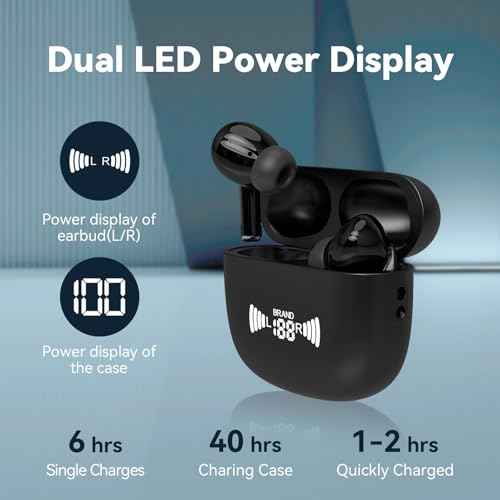 Translation Earbuds Real Time with 144 Languages & Accents Online, 3-in-1 Language Translator Earbuds, Ai Translator Earbuds with APP Support Music and Calling