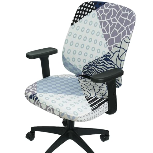 Universal Office Chair Cover - Stretchable Protective Slipcover for Rotating Chairs