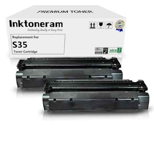 S35 S-35 Compatible Toner Cartridges Replacement for Canon S35 S-35 FAXPHONE ICD-340 L170 imageCLASS D320 D340 D383 7833A001AA (Black, 2-Pack)