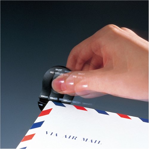 Auto Letter Opener Ceramic Blade Black CLO-500 - Japanese Safety Letter Opener