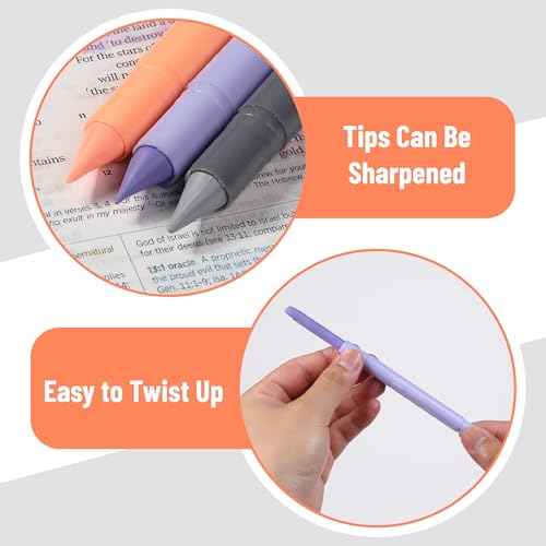 Mr. Pen- Gel Highlighters, 14 Pack, Ethereal Pastel Colors, Bible Highlighters for Bibles That Do Not Bleed