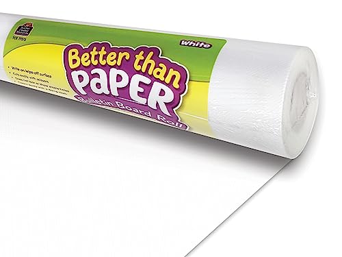 Teacher Created Resources White Better Than Paper Bulletin Board Roll - Classroom Decor