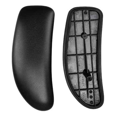 MingYi.office Vinyl Arm Pads Caps for Humanscale Freedom Office Chair, Only Available for Standard Arm (Height Adjustable), Can Not Fit The Advanced Arm, Black, 1 Pair.