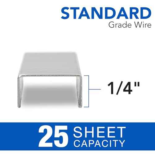 Swingline¢ç Standard Staples, 1/4", Full Strip, Box of 5,000