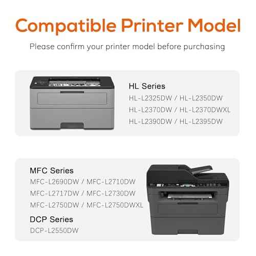 Compatible DR730 Drum Unit (NOT Toner) Replacement for Brother DR730 DR 730 for MFC-L2710DW MFC-L2750DW HL-L2350DW HL-L2395DW HL-L2370DW HL-L2390DW HL-L2379DW DCP-L2550DW Printer (2 Drum)