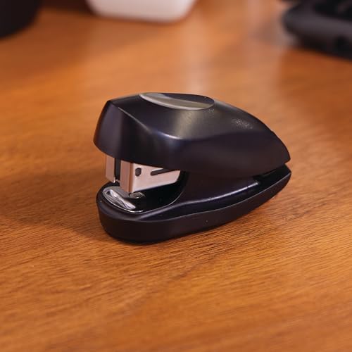 Swingline Tot Mini Stapler Black, 12 Sheet Capacity, Jam-Free, Includes 1000 Staples & Built-In Remover