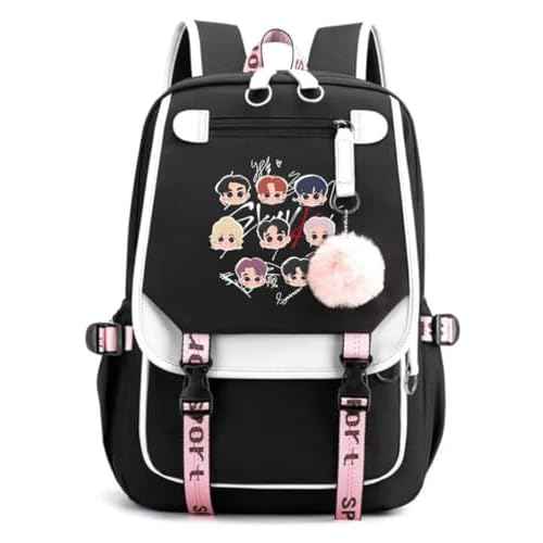 Stray Backpack Korean Casual Backpack Daypack Laptop Bag College Bag Casual Backpack Gift(S1)