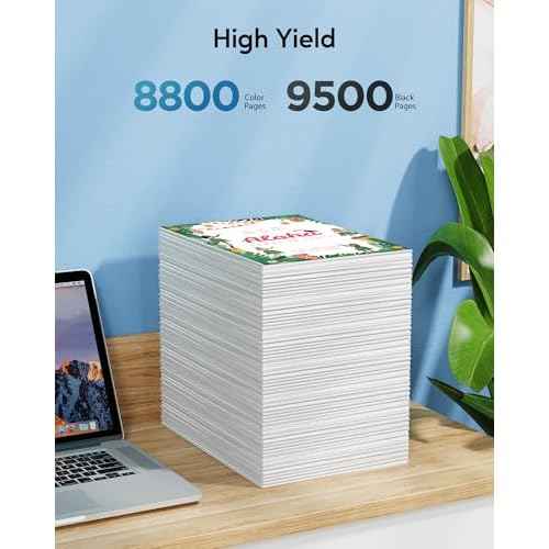 Hiipoo 552 Ink Bottles 6 Pack ET-8550 ET-8500 Replacement for 552 Ink Refill Bottle Work for Photo ET 8550 ET8500 Photo ET-8500, ET-8550 Printer (BK PB C M Y GY)