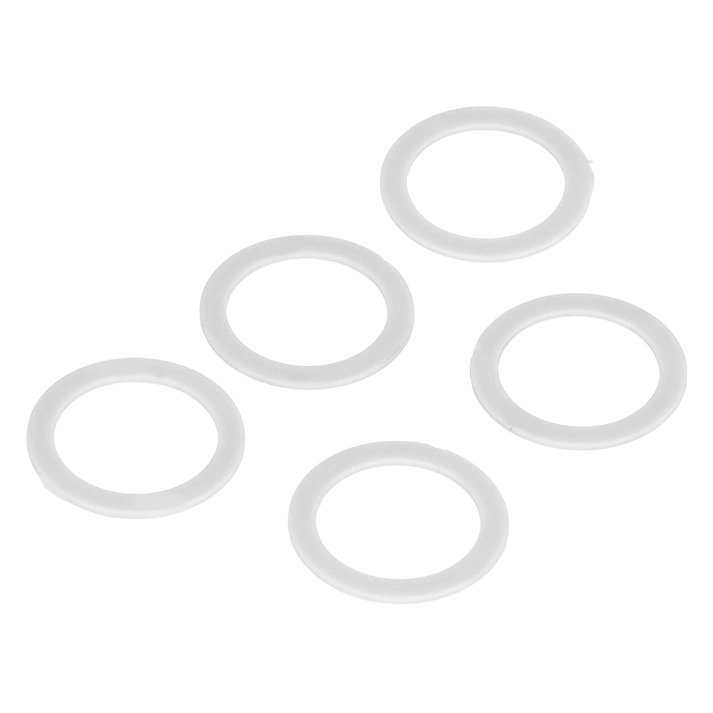 5PCS Badge Gasket, Circle Cutter Button Maker Machine Gasket Badge Machine Gasket Badge Machine Die Matching Replacement Spacer Auxiliary Tool (32MM)