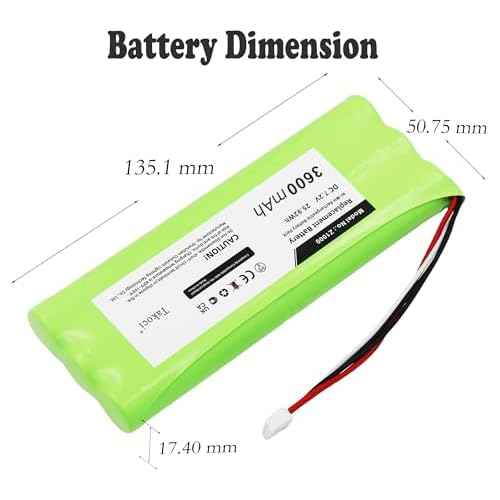Z1000 Replacement Battery for H-ioki LR8400, MR8880-20 7.2V/3600mAh