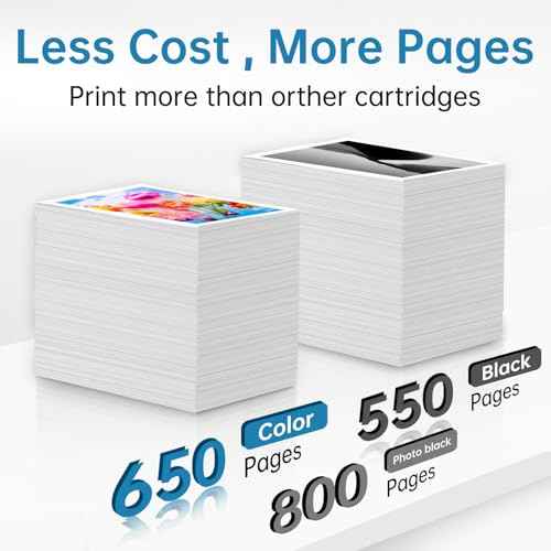 302XL Ink cartridges Combo Pack Remanufactured Ink Cartridge Replacement for 302XL Ink Cartridges Multipack Works with Expression Premium XP-6000, XP-6100(1Black,1Photo Black,1Cyan,1Magenta,1Yellow)