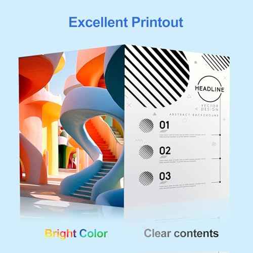 LEMERO UTRUST 802XL Ink Cartridges Combo Pack Remanufactured for Printers 802 802XL T802 T802XL Works with Workforce Pro WF-4740 WF-4730 WF-4720 WF-4734 EC-4020 EC-4030 (4 Pack)