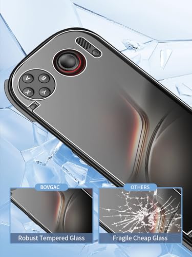 BOVUGAC 3-Pack Tempered Glass Screen Protector for AYN Odin3, Scratch-Resistant 9H Hardness