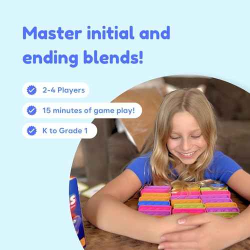 THE FIDGET GAME Tricky Trolls CCVC & CVCC Reading Game, Mini Pop Sensory Toy to Learn and Spell, Educational Kindergarten Classroom Activities, Multisensory Phonics Flash Cards for 4+ Years