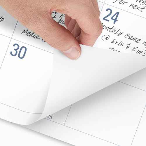 AT-A-GLANCE 2026 Desk Calendar, Monthly, Desk Pad, 21.75" x 17", Standard, Easy to Read (SKLP243226)