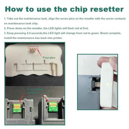 T04D1 Maintenance Tank Chip Resetter T04D100 T3661 T6715 T6716 T04D0 Maintenance Box Chip Resetter for Epson XP-15000 XP-6000 XP-6100 XP-6001 XP-6005 XP-8500 XP-970 XP-15050 ET-15000 ET-3750